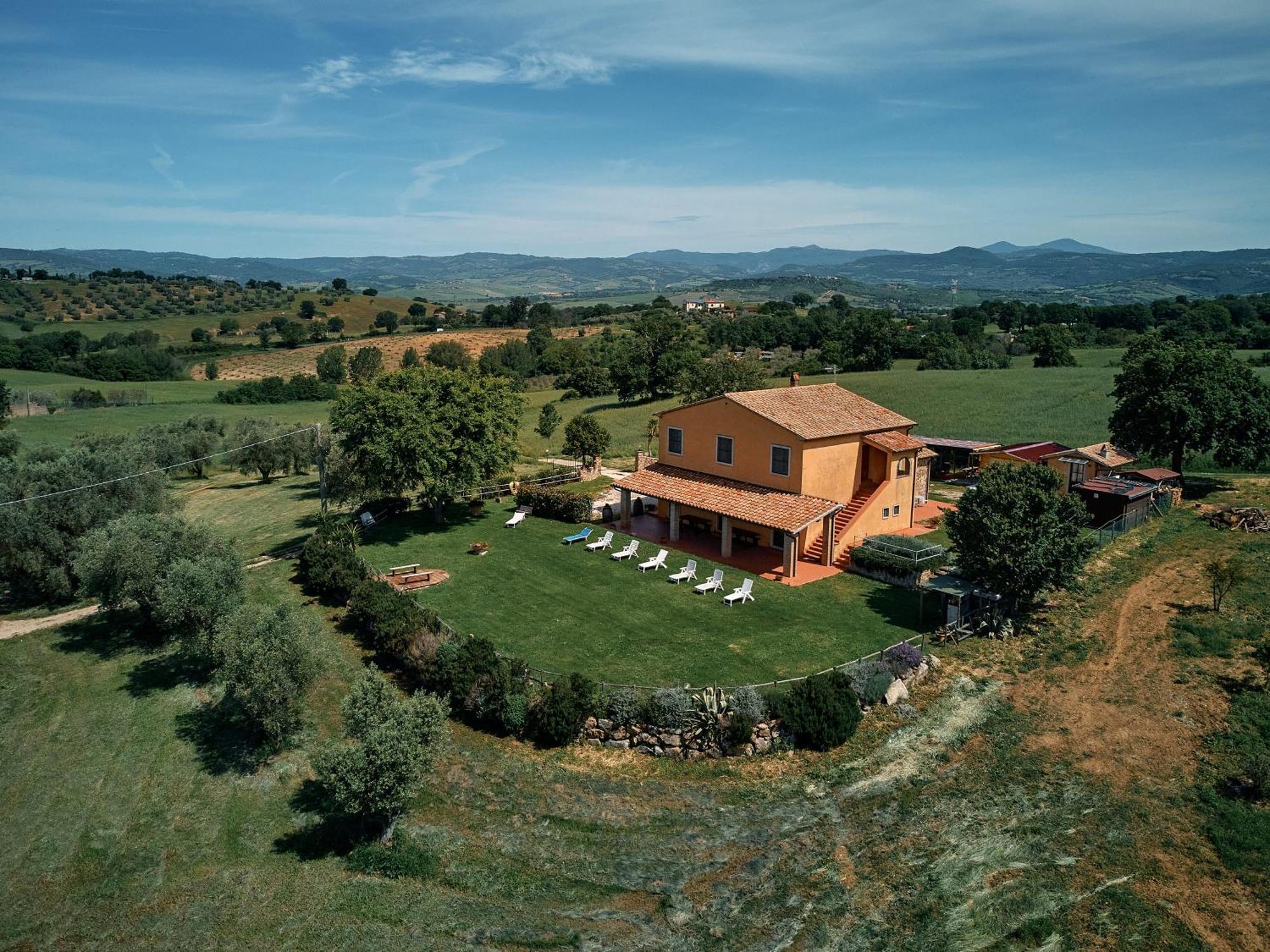 8380 Agriturismo Il Saragiolo 曼恰诺 外观 照片